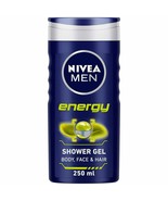 NIVEA Men Body Wash, Energy with Mint Extracts, Shower Gel, 250ml - $12.22