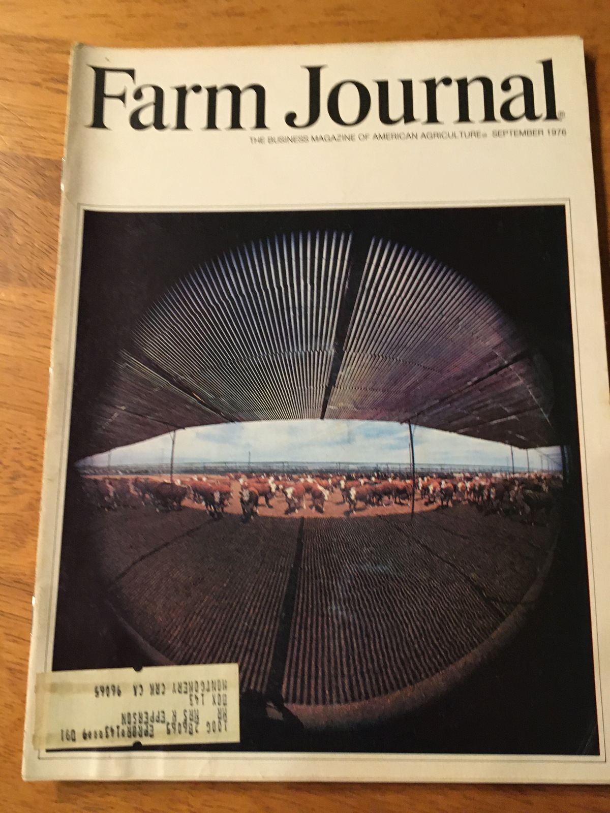 Farm Journal Magazine Lot of 5 Vintage 1975/76 Magazine Back Issues