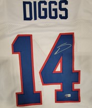 STEFON DIGGS SIGNED AUTOGRAPHED PRO STYLE XL CUSTOM JERSEY BECKETT WITNESSED COA image 2