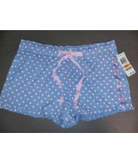 Jenni Women&#39;s Pretty Dots Short, Blue with Pink Dots, Small - $11.54