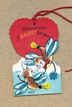 Hang tag Retro i Glow for You Bugs Valentines Day Tags Gift tag tkprimit... - $18.81