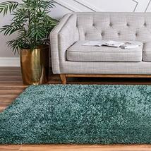 Rugs.com Infinity Collection Solid Shag Area Rug  8' x 11' Forest Green Shag Ru - $319.00