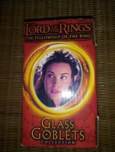 Vintage 2001 Lord Of The Rings Arwen The Elf Glass Goblet -  Lights Up! - $5.19