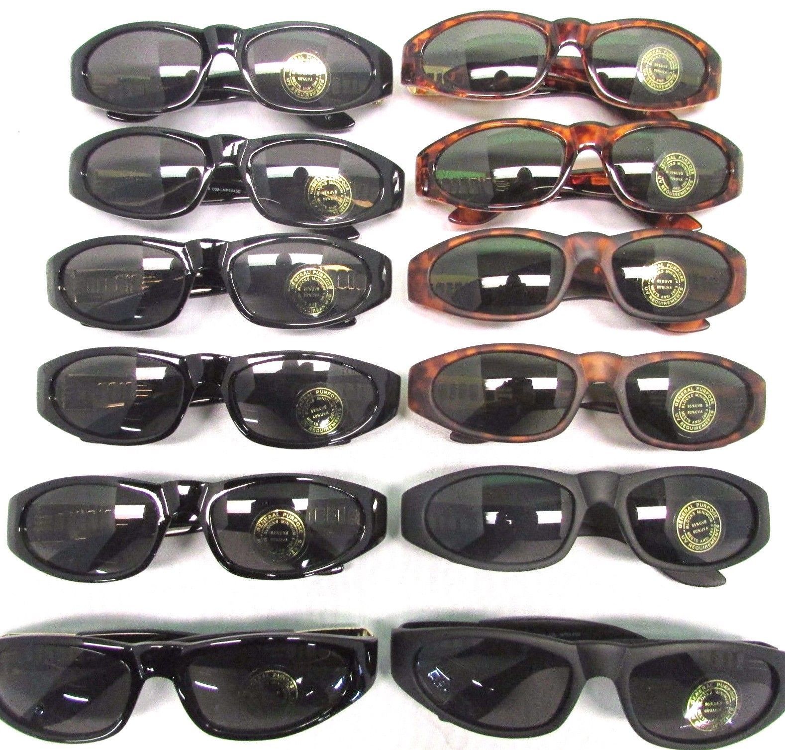 Sunglasses gangster rap gold Frames Flashy Cool Variety of Color Lot of ...