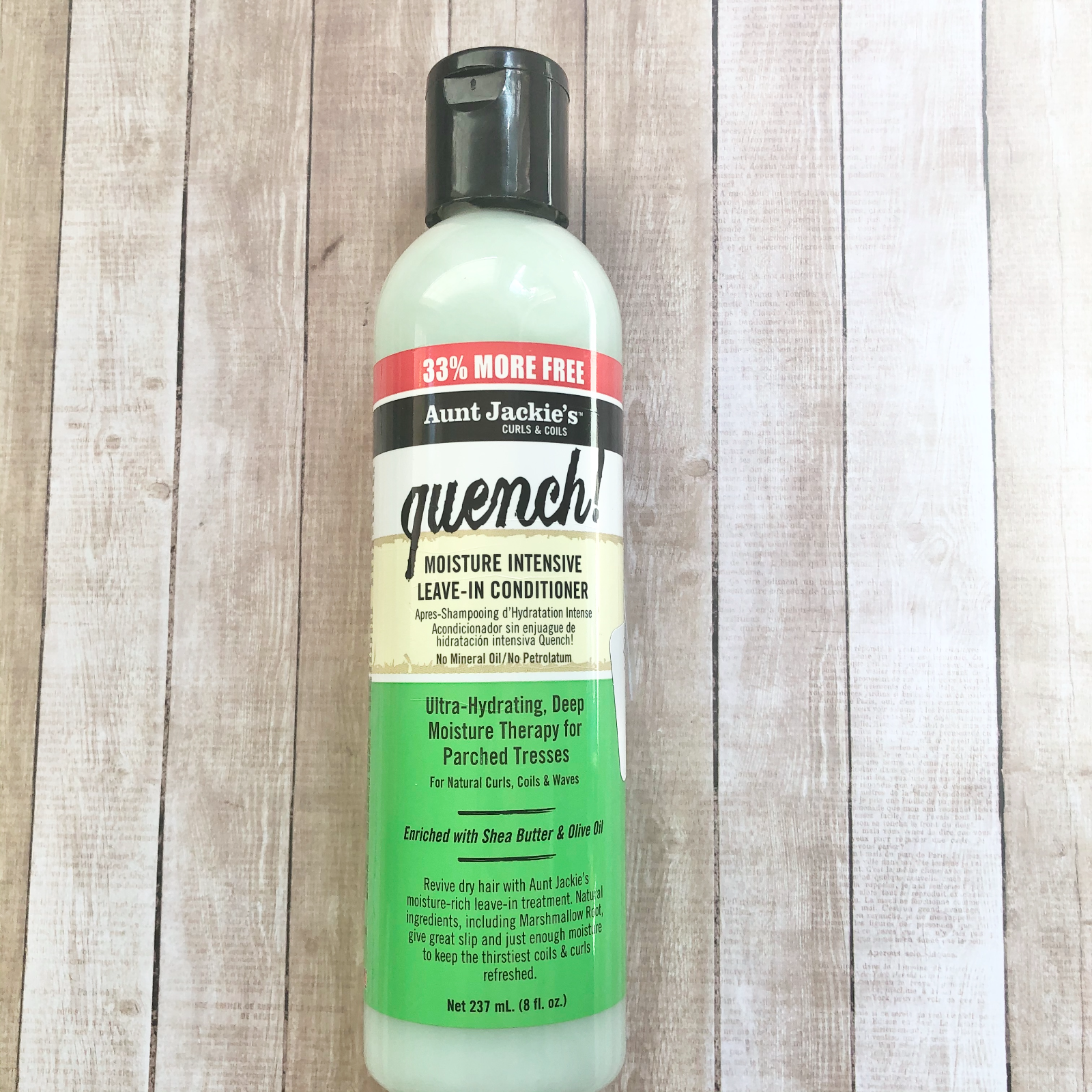 Aunt Jackies Curls & Coils Quench Moisture Intensive Leave In