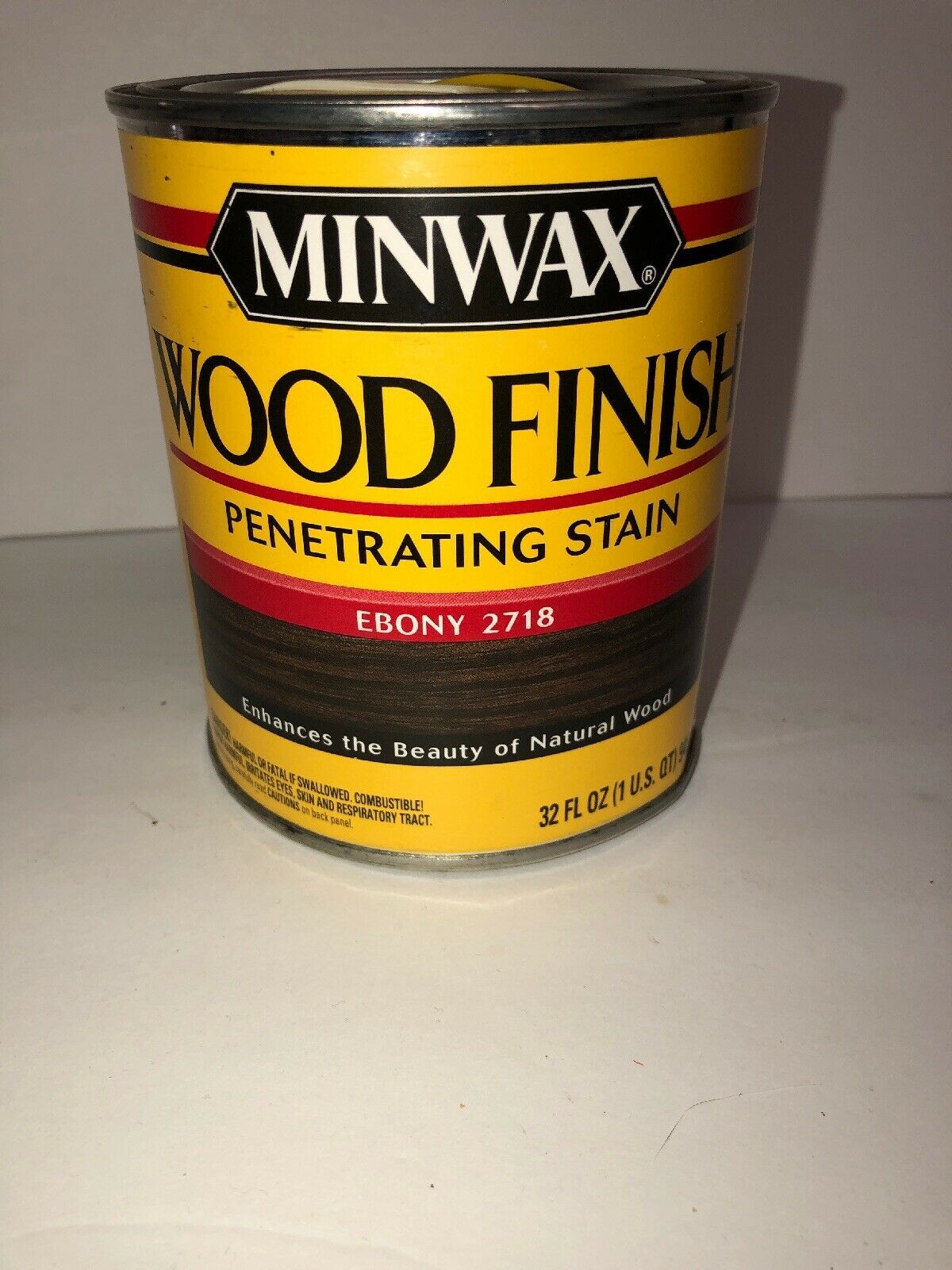 Minwax Wood Finish Semi-Transparent Ebony Oil-Based Oil Stain 1 qt. - Other