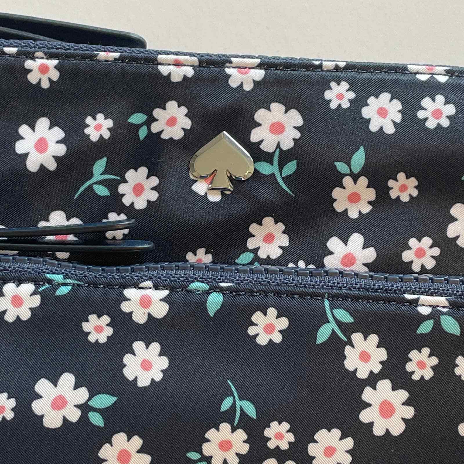 Kate Spade Flat Crossbody Navy Floral and 50 similar items