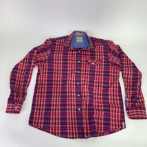 Tommy Bahama Large Mens Multicolor Plaid Button Down Long Sleeve Shirt - $25.00
