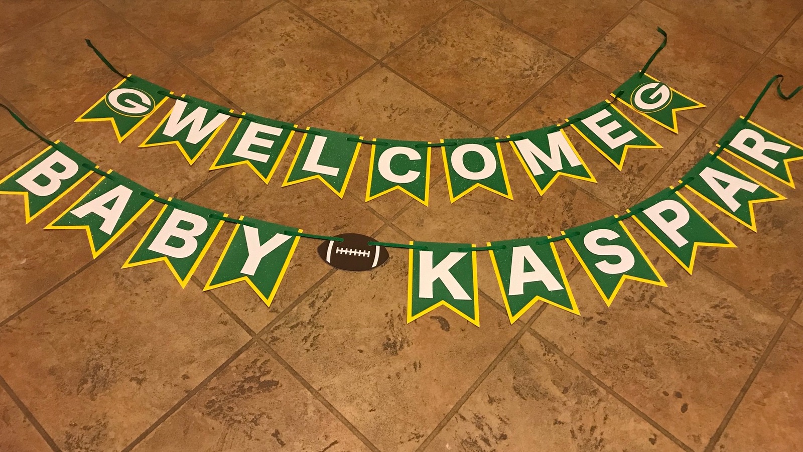 Nfl Green Bay Packers Banner Custom Birthday Anniversary Party Deco ...