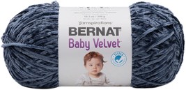 Bernat Baby Velvet Big Ball Yarn Indigo Velvet - $17.50
