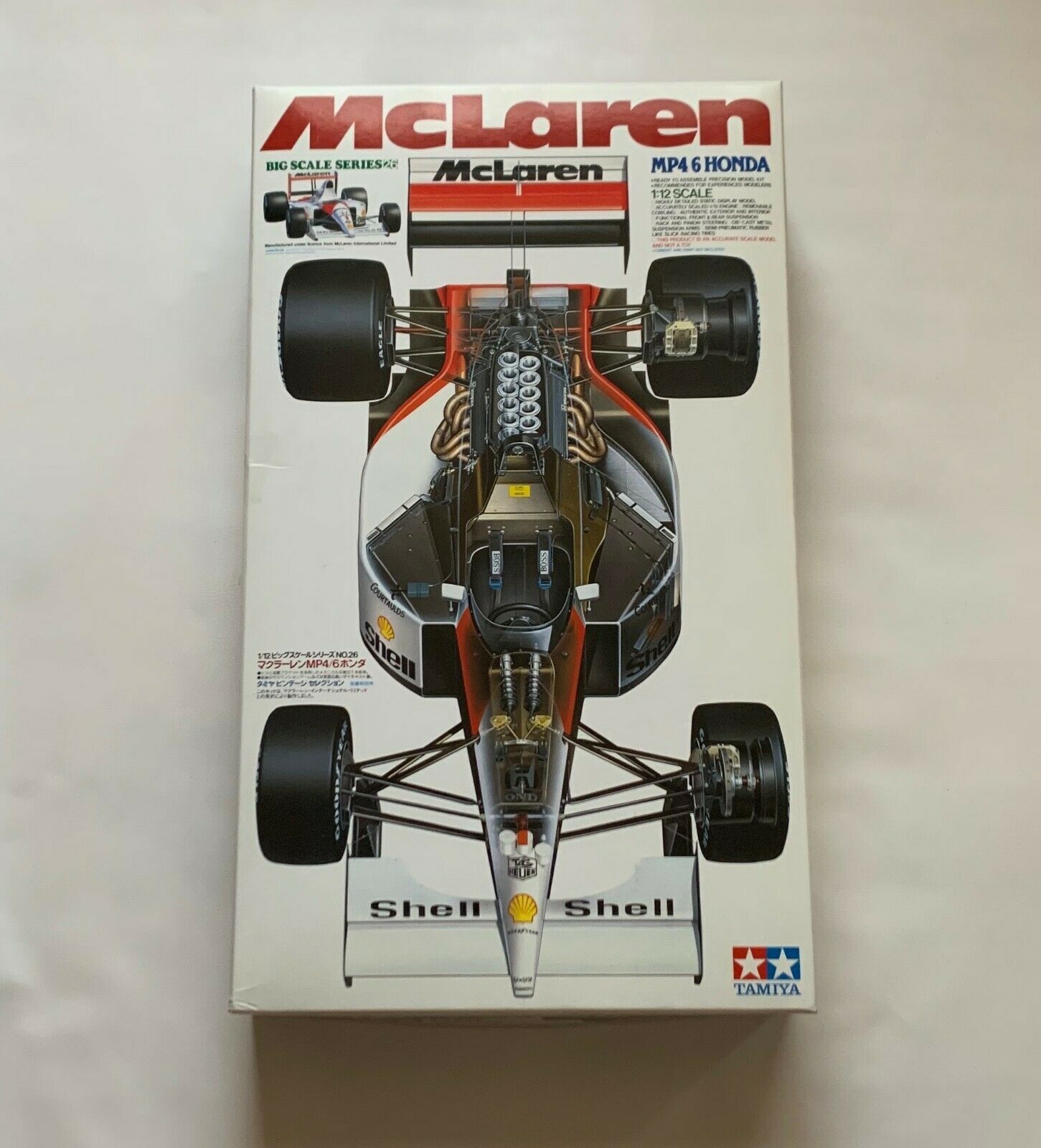 Toy Models Kits Tamiya Fujimi Model 1 Grand Prix Series No 25 Mclaren Honda Mp4 6 1991 Toys Hobbies