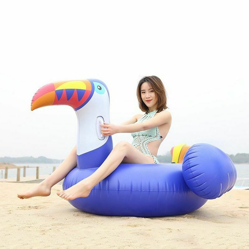 inflatable toucan pool toy