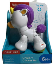Fisher-Price Unicorn Clicker Pal Toy - Develop - Ages 6 to 36 Months W8 - $15.83