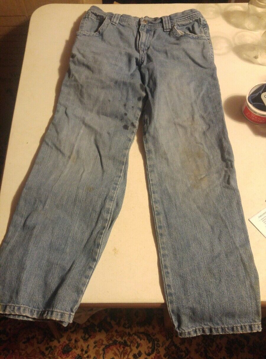 000 Wrangler Jeans Co Boot Fit 14 Regular Youth Pants Denim WPL 6428 - $8.99