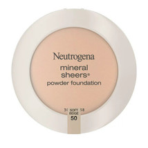 Neutrogena Mineral Sheers Powder Foundation, Soft Beige 50,.34 oz.. - $29.69