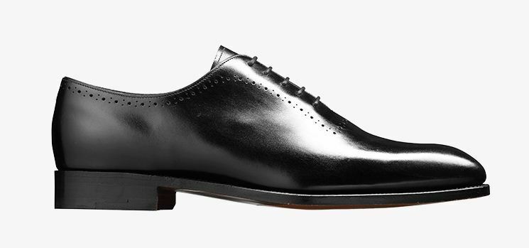 Handmade Men's Black Leather One Piece Lace Up Oxford Brogue Casual ...