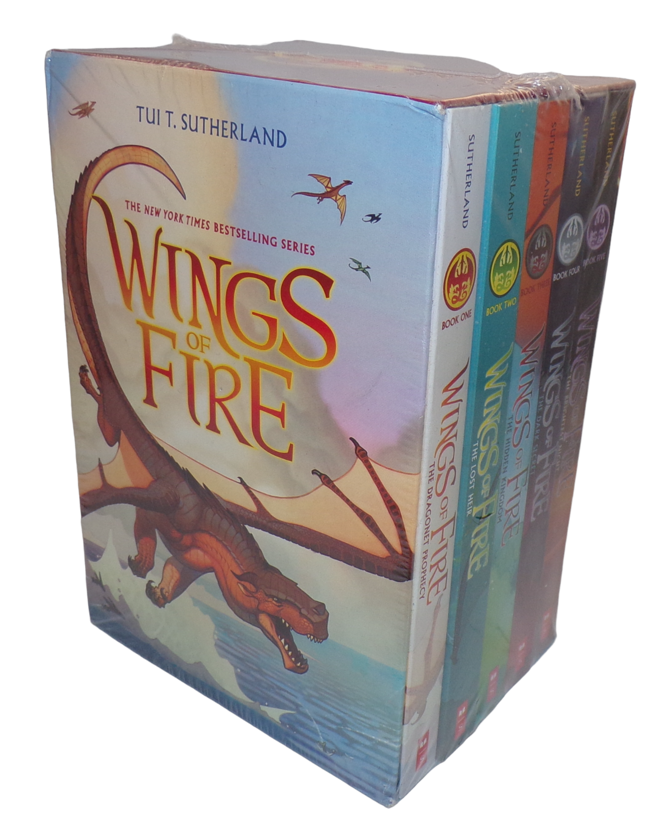 WINGS OF FIRE Boxset First Five Books Tui Sutherland Books