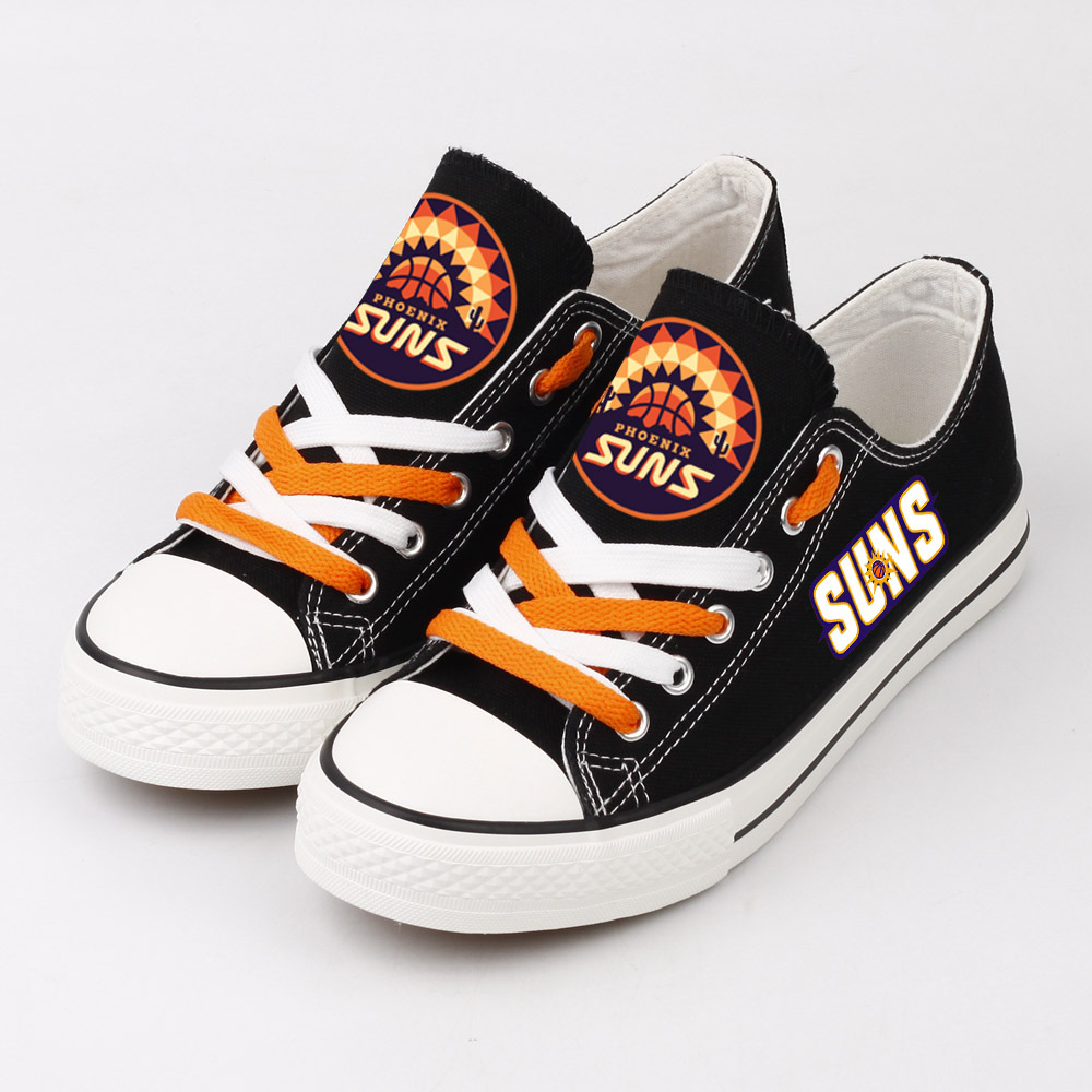 Phoenix Suns National Basketball Sports Team Canvas Shoes Type A BasketballNBA