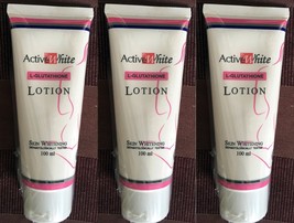 3 Active White Activewhite Plus L Glutathione Whitening Lotions - $27.90