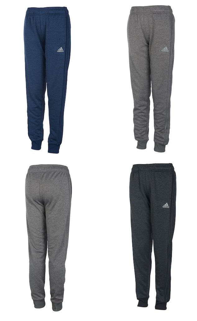 adidas youth jogger pants