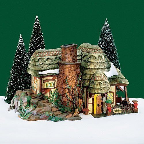 Department 56 "Crooked Fence Cottage" Retired Dickens Village Series