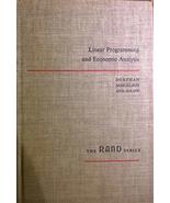 Linear Programming and Economic Analysis Robert Dorfman; Paul A. Samuels... - $27.85