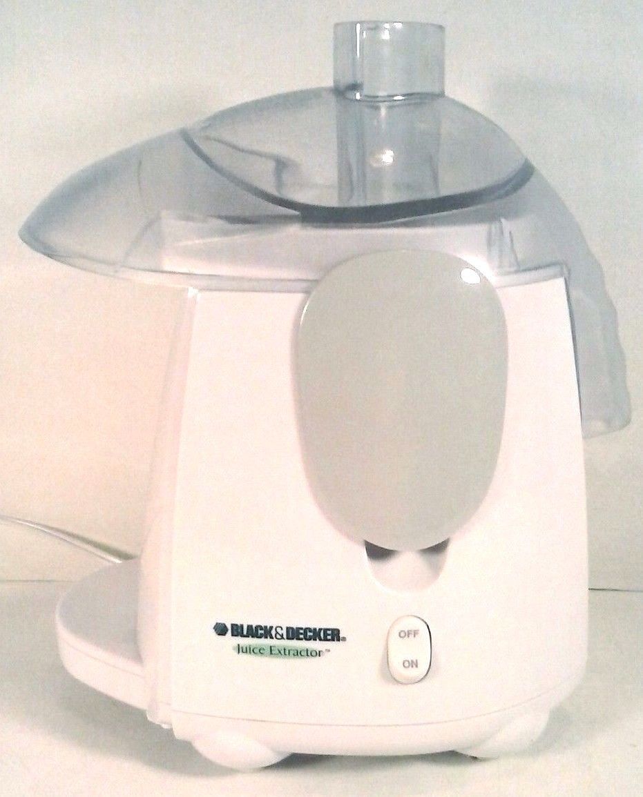 BLACK AND DECKER JUICE EXTRACTOR BASE MOTOR, TOP, BLADE WORKING MODEL JE1500 Small Kitchen