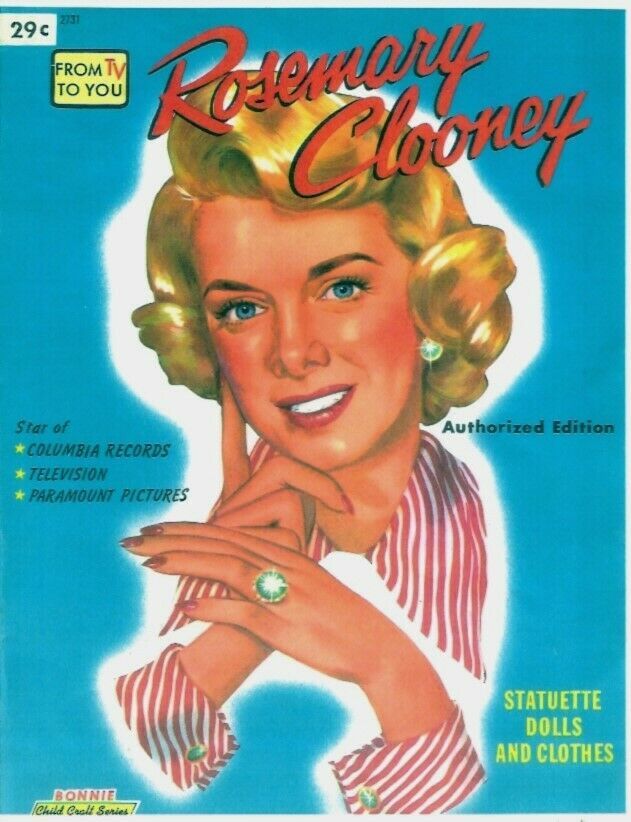 Toys & Hobbies VINTAGE UNCUT 1940S ROSEMARY CLOONEY PAPER DOLLS LOWE