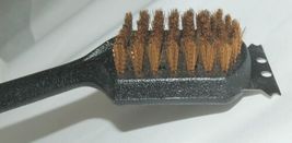 MHP WB4 Jumbo Grill Brush Metal Scraper Brass Bristles Color Black image 4