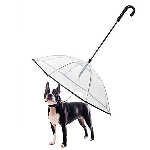 Dog Umbrella Pet Umbrella with Leash K&L Pet Harnesses & Leashes