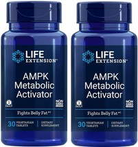 Life Extension AMPK Metabolic Activator 30 Veggie Tabs x 2-PACK. Get it FAST. - $54.40