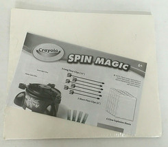 crayola spin magic flexi clips explosion sheets refills kids crafts supplies  - $16.78