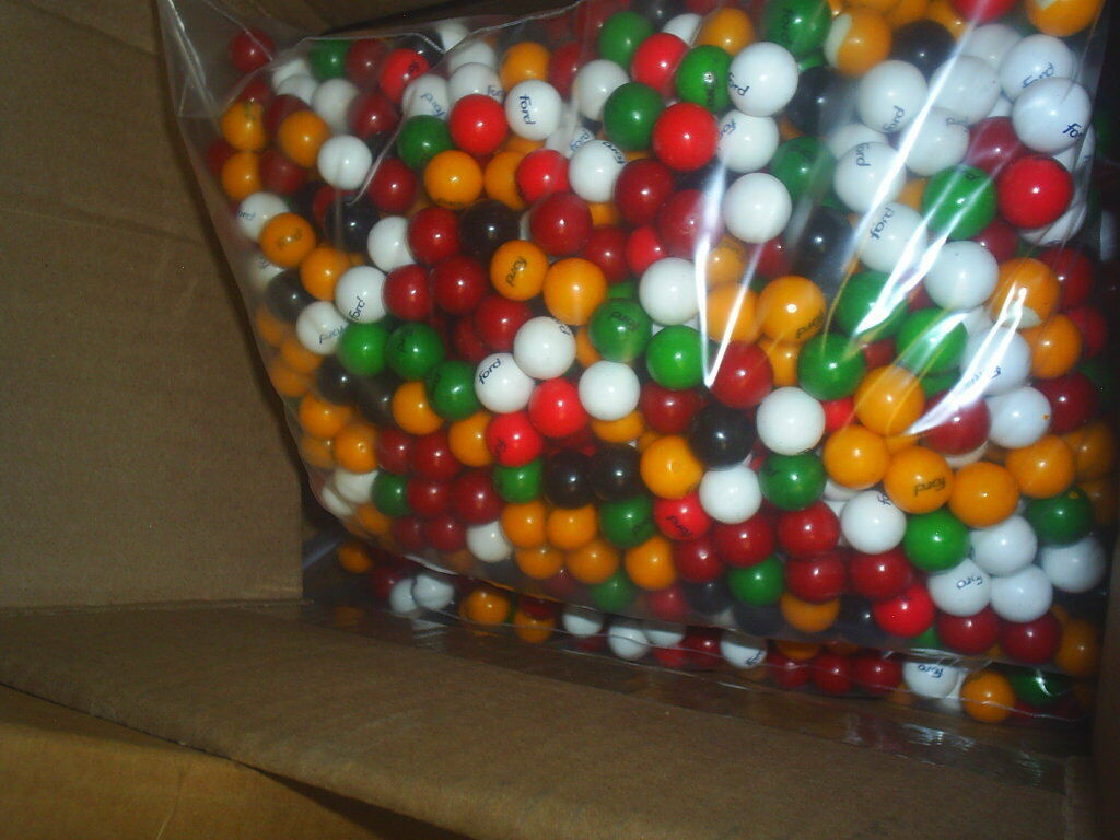 NEW bag REAL FORD BRANDED GUMBALLS 5 lbs BUY NOW with 10 % LICORICE ...