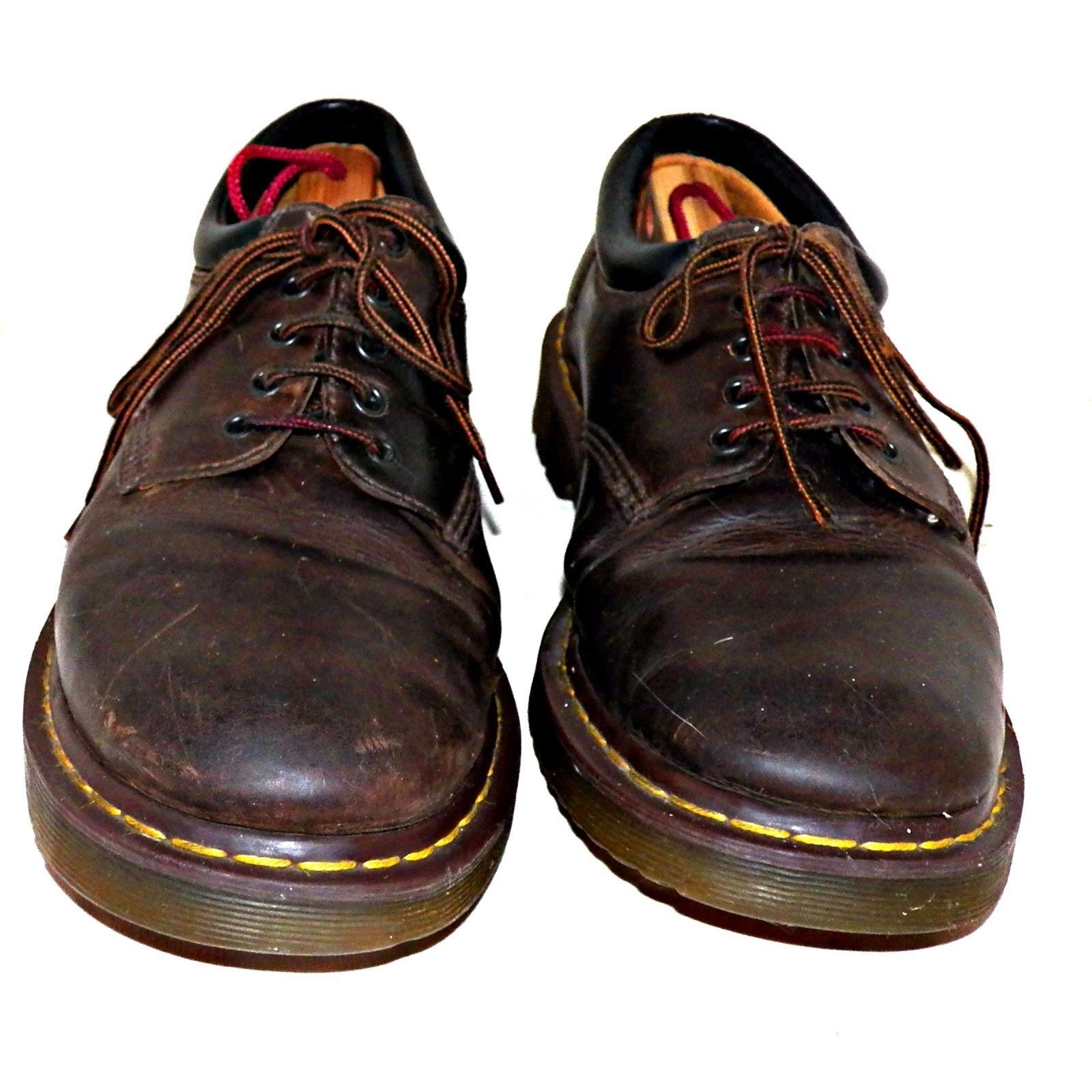 Dr Doc Martens 8053 Gibson Oxford Gaucho Crazy Horse Leather Brown Air ...
