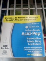 Members Mark Acid-Pep Famotidine Tablets, 20 mg (100 ct, 2pk.) - $16.65