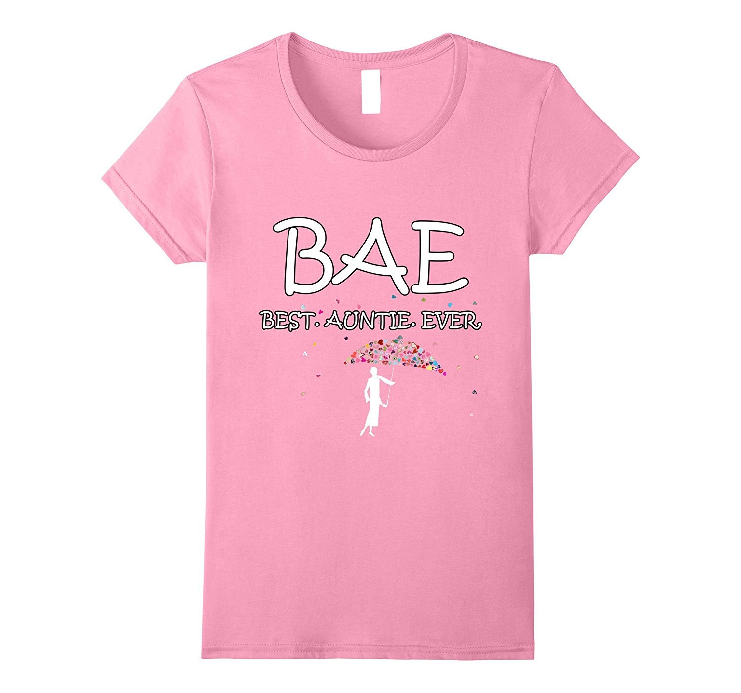 Image of Womens Womens Funny BAE Shirt Best Auntie Ever T Shirt T-Shirt Tee Women