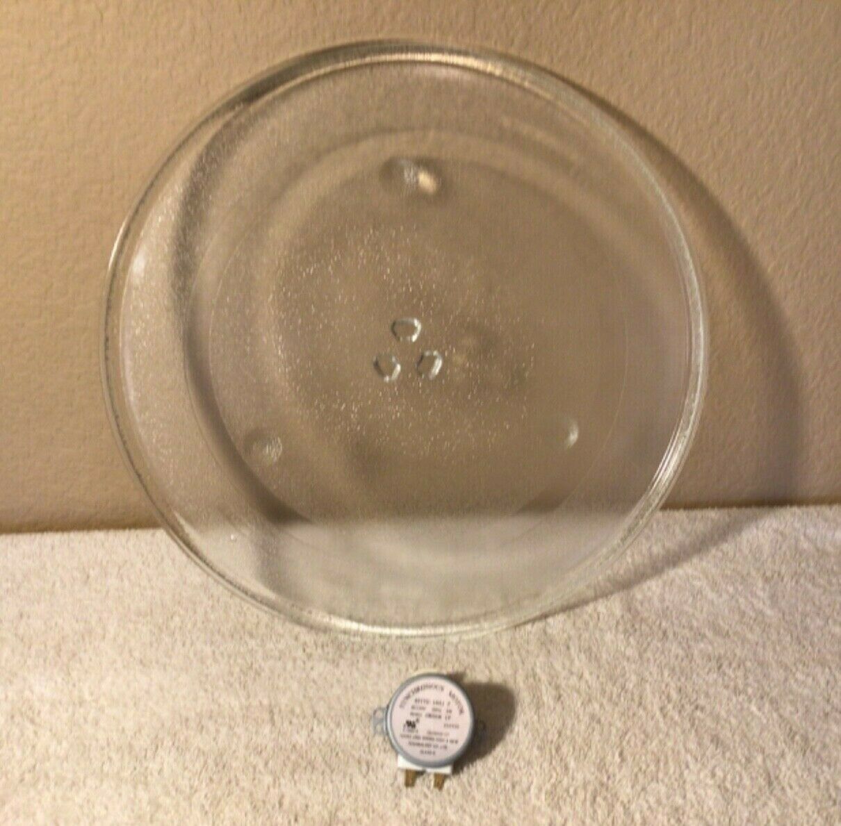 Panasonic Microwave NNSN797S Glass Turntable Plate 15" & Turntable