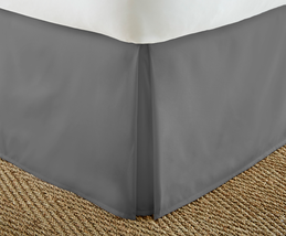 PREMIUM BED SKIRT PLEATED SUPER SOFT SOLID 14" DROP DUST RUFFLE QUEEN or KING image 10