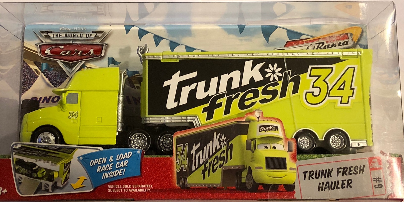 Disney Pixar Cars Haulers Trunk Fresh Hauler - Action Figures