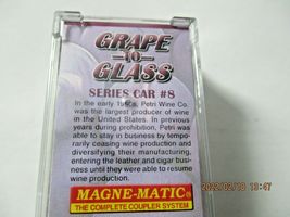 Micro-Trains Stock # 06600130 Petri Wine Co. 3-Dome Tank Grape to Glass N-Scale image 4