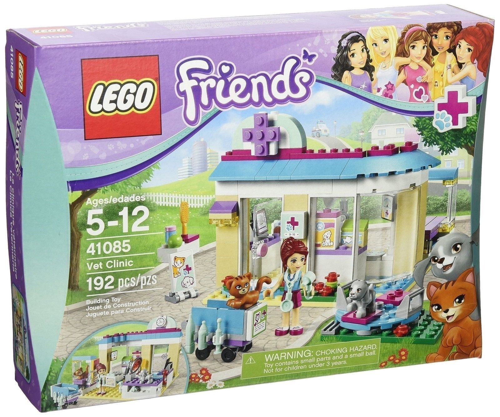 LEGO Friends 41085 Vet Clinic [New] Building Toy Set - LEGO Complete ...