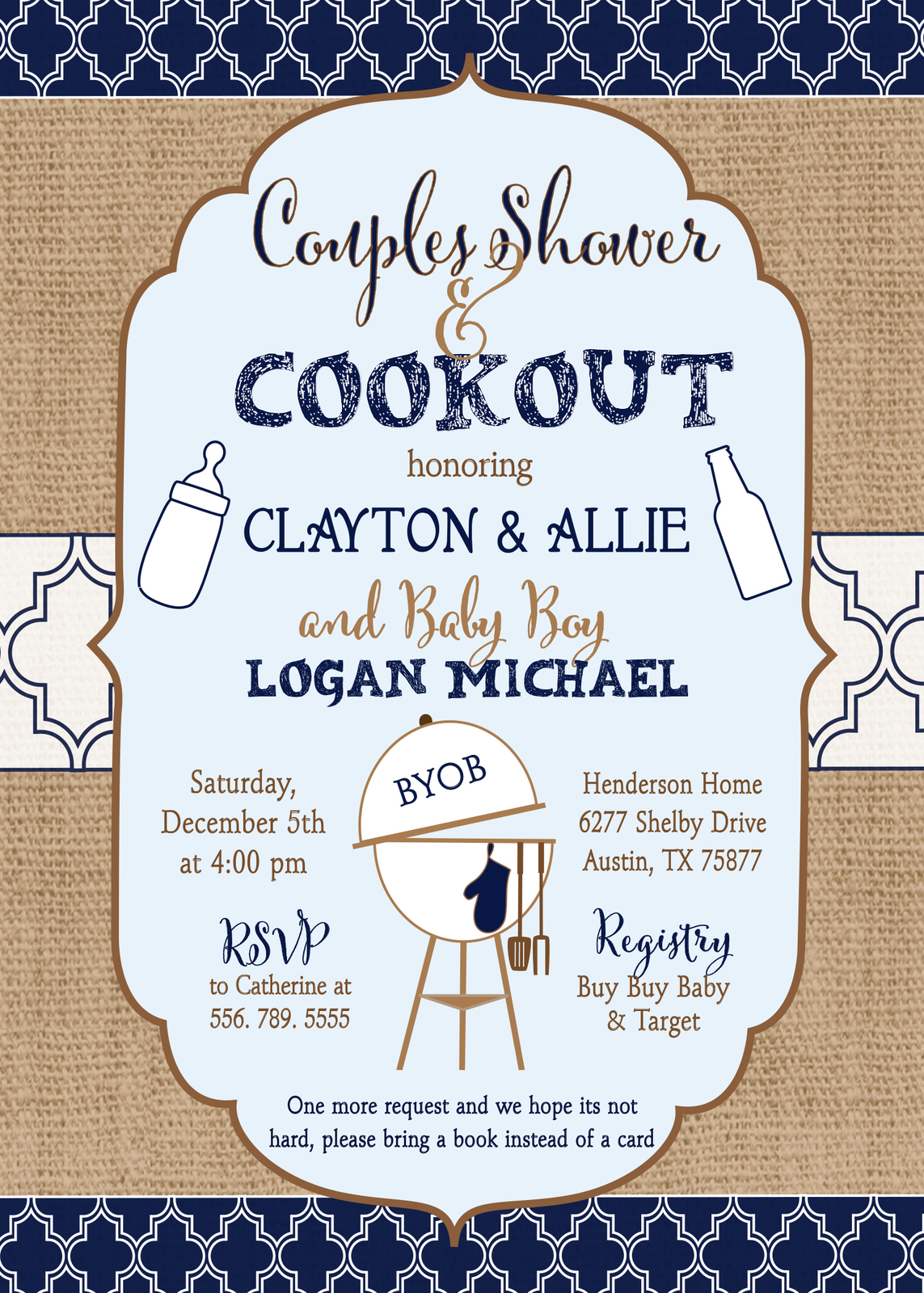 S Baby Shower Invitation And 50 Similar Items Baby Shower Invitation And 50 Similar Items
