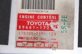 Toyota ECM ECU PCM Engine Control Module Computer 89661-17270 image 2