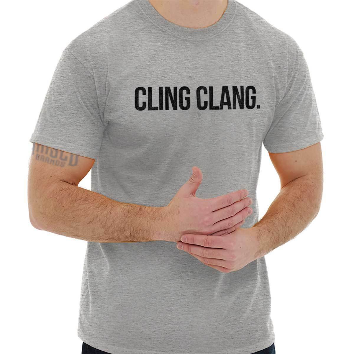 Cling Clang Funny Shirt Sal Impractical Jokers Sarcastic Edgy T Shirt ...