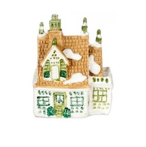 DOLLHOUSE Tiny Manor House Cottage a4195 Figurine Falcon Miniature - $10.34
