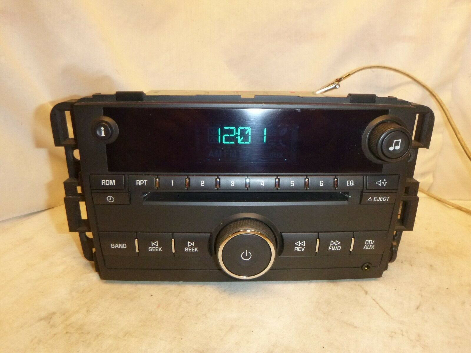 06 07 08 09 GM Chevrolet Impala Radio Cd Player Aux Input 25894758