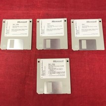 Microsoft Windows MS-Dos 6.2 OS Upgrade + 6.2 Step-Up on 3.5" Disk Software - $31.19