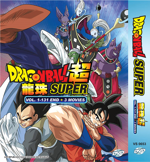 Dragon Ball SUPER Complete Series 1-131 End +3 Movies ENGLISH DUB Ship From USA