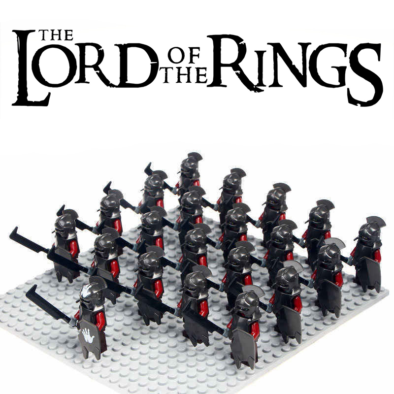 LOTR Uruk-hai Army Battle of Helm's Deep 21 Minifigures Building Block Toy Gifts