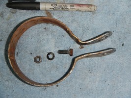 Exhaust pipe header muffler bracket 1973 1974 Harley Davidson AMF 350 SS Sprint - $20.78